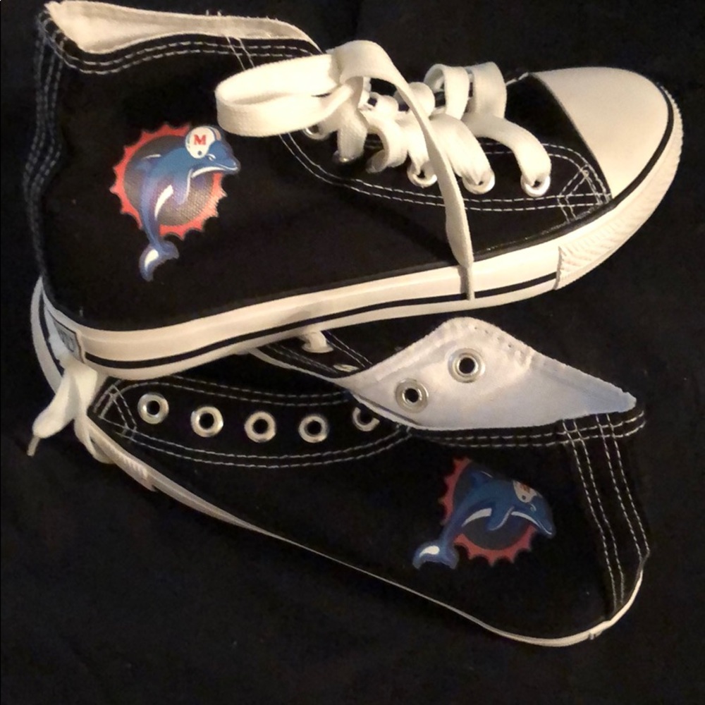 FUBU Sneakers with Miami Dolphin Logo